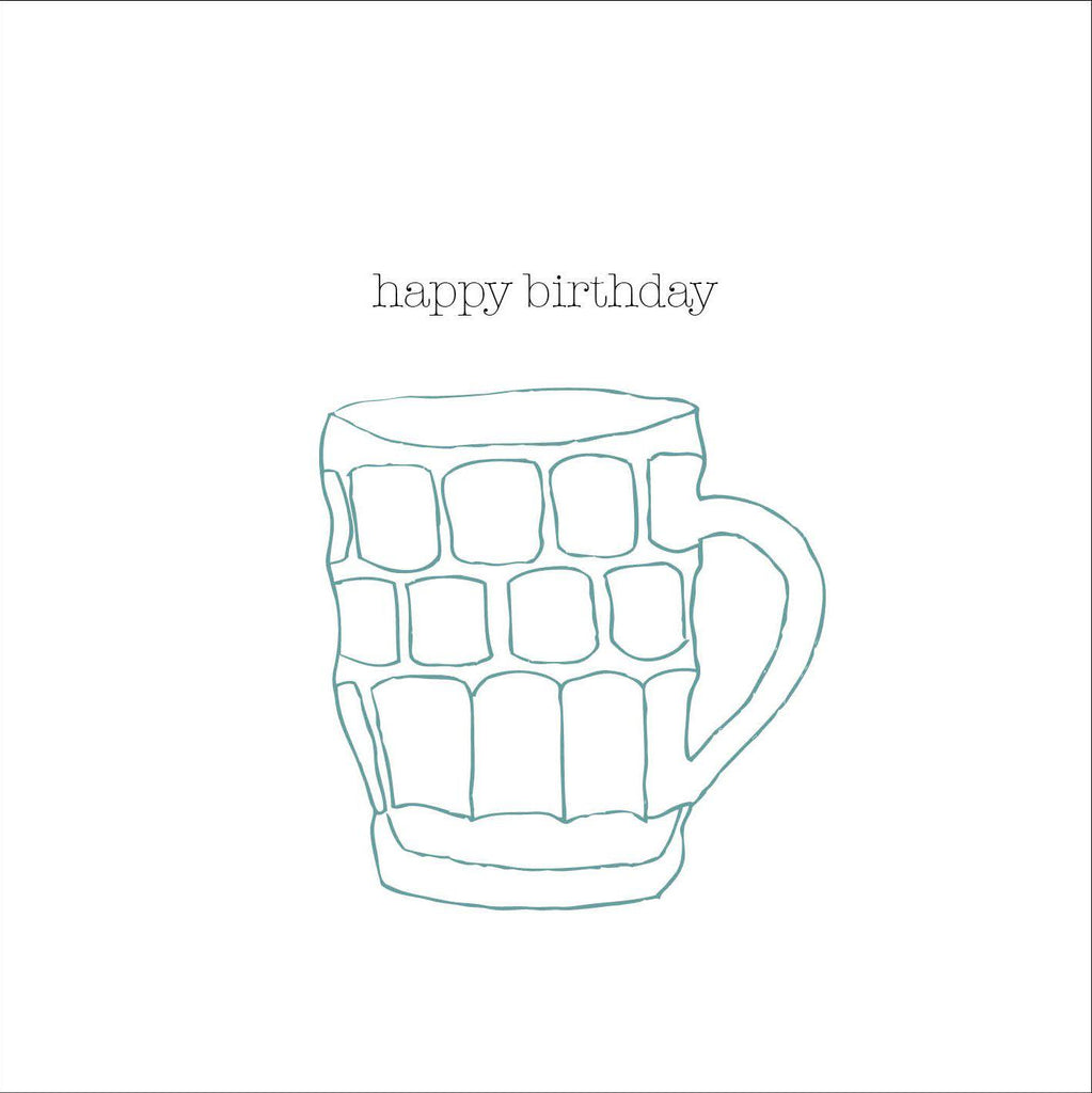 Beer Happy Birthday Card (option to personalise)