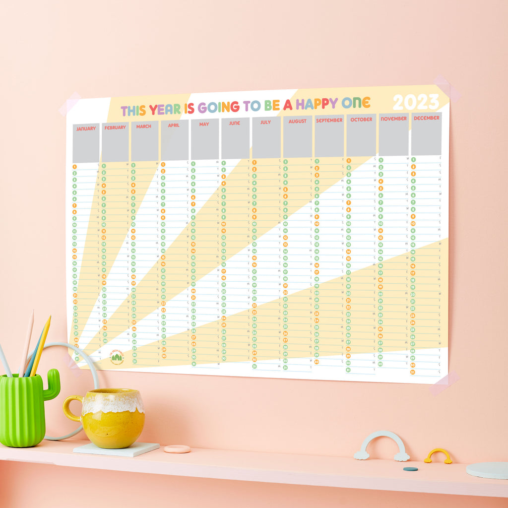 This Year Sunshine Wall Planner 2023
