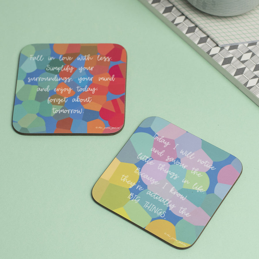 Savouring Little Things Coaster