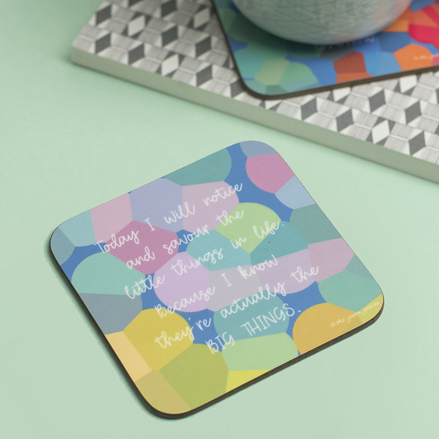 Savouring Little Things Coaster