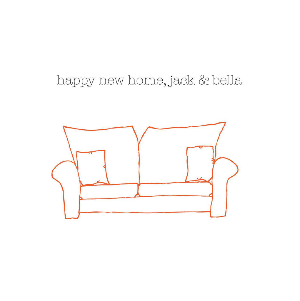 Happy New Home Card (option to personalise)