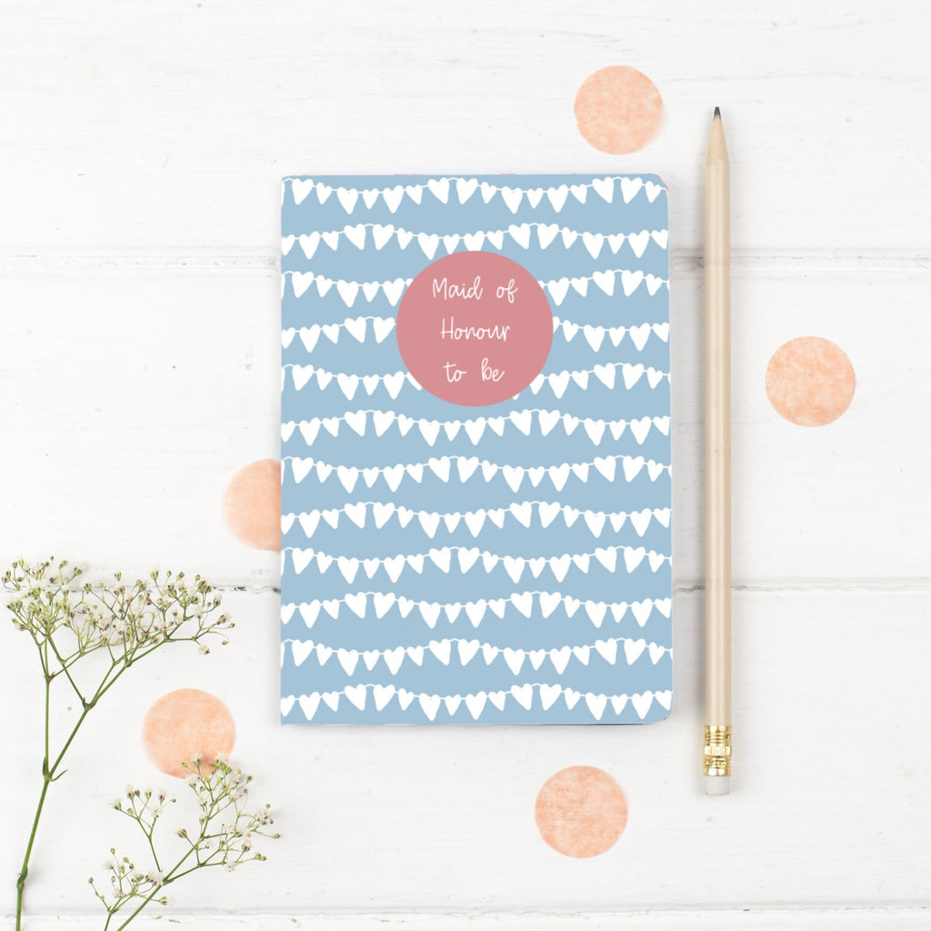 Maid of Honour Notebook Gift