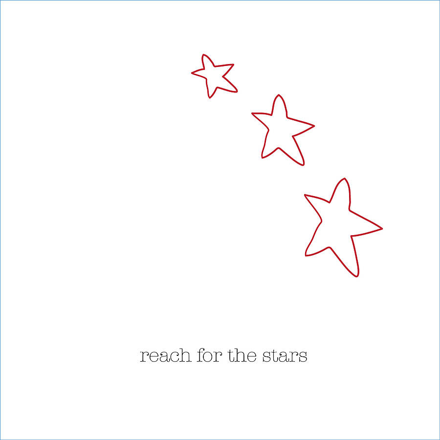 Reach for the Stars Card (option to personalise)